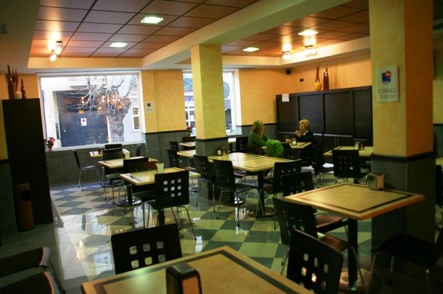 Hostal Azul ألمولار المطعم الصورة